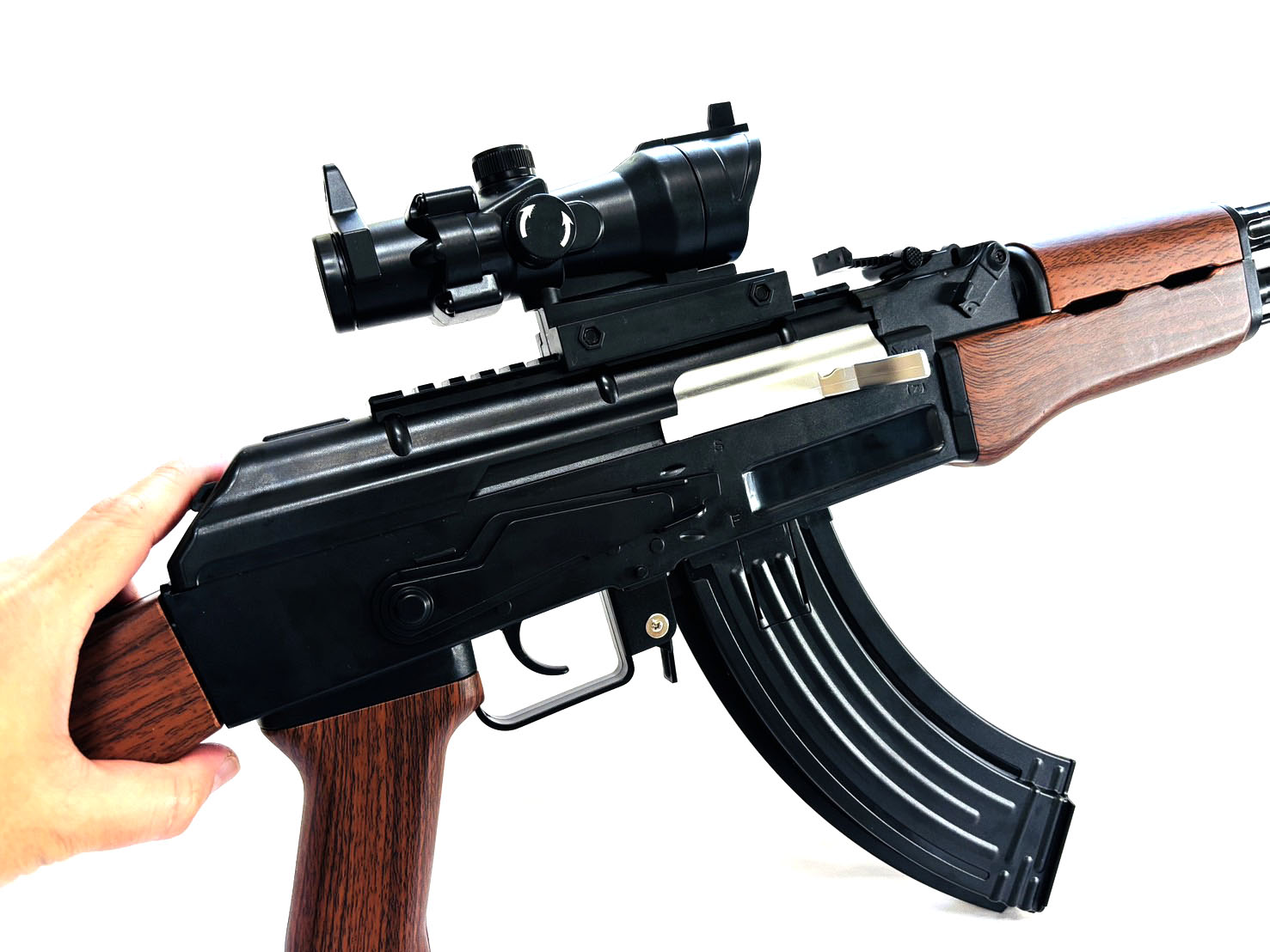 ปืนเจล ปืนเจลไฟฟ้า รุ่น AK47M (Semi Auto&Full Auto)