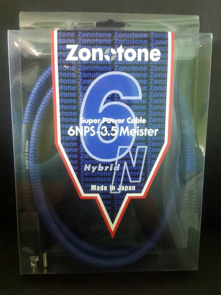 AC Zonotone 6NPS-3.5MEISTER power cable 1.8m (Package)