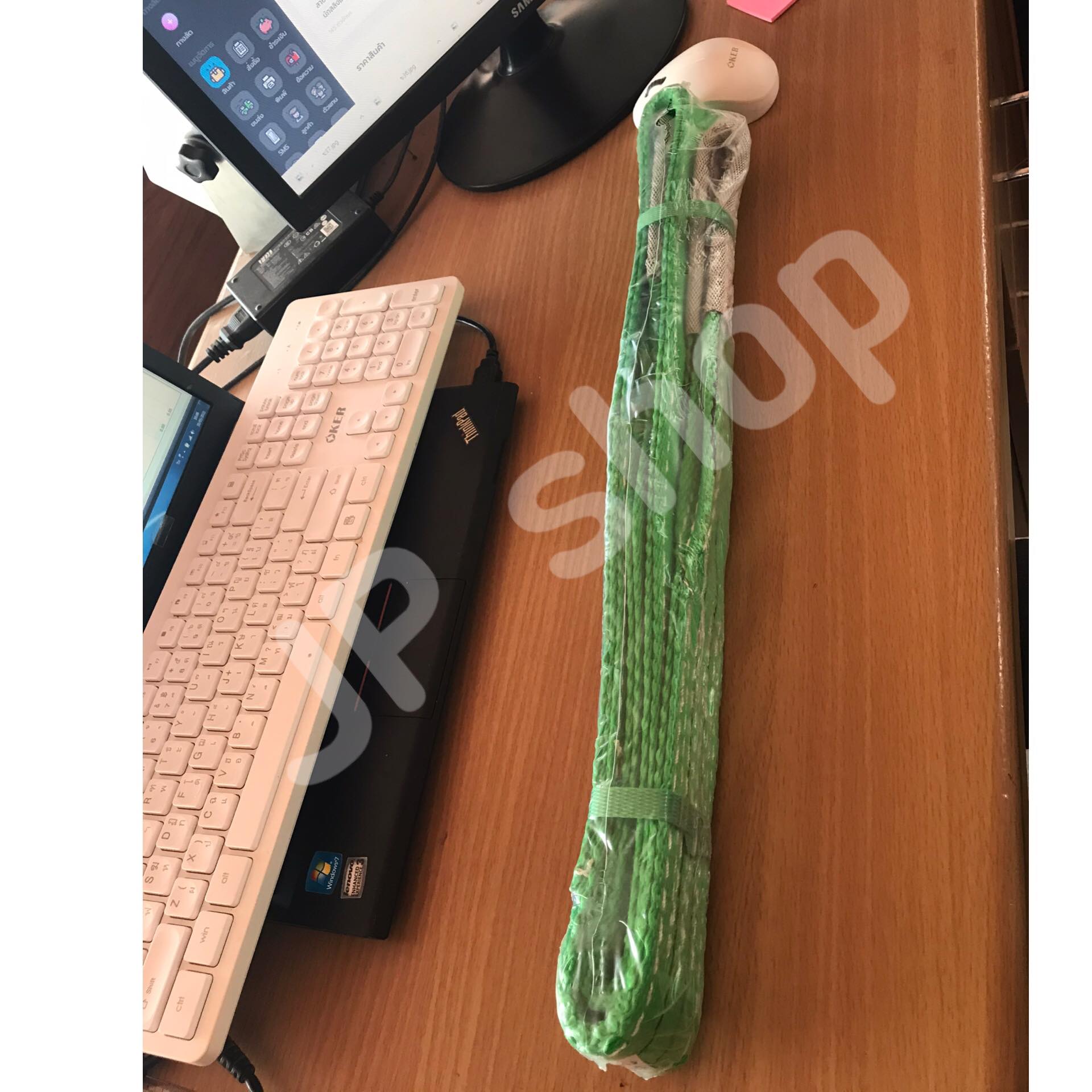 สายพานยกของขนาด 2 เมตร สีเขียว หนา ทนทาน แข็งแรง สายสลิง ยกรถเครน สายยกของ อุปกรณ์ยกของหนักสลิงแบนแขวน สายลาก กว้าง 2 นิ้ว ยาว 2 เมตร ยกได้ 2 ตัน #002800