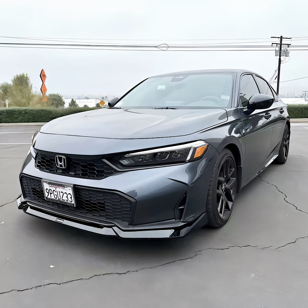 ลิ้นหน้า ลิ้นต่อกันชนหน้า Civic FE e:HEV Minorchange 2024-2027 รุ่น YOFER แท้