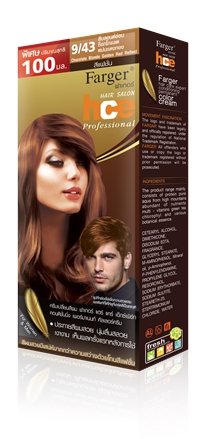 แท้พร้อมส่ง○ Farger hce professional (Chocolate) ฟาร์เกอร์ ยาย้อมผม ครีมเปลี่ยนสีผม 100 มล.