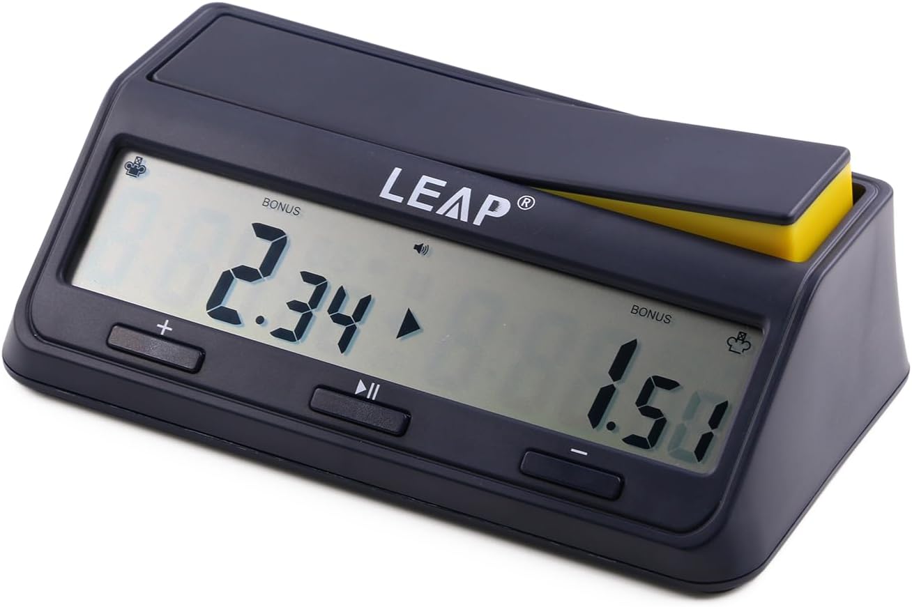 นาฬิกาจับเวลาหมากรุก ครอสเวิร์ด เอแม็ท คำคม Leap Digital Clock PQ9917