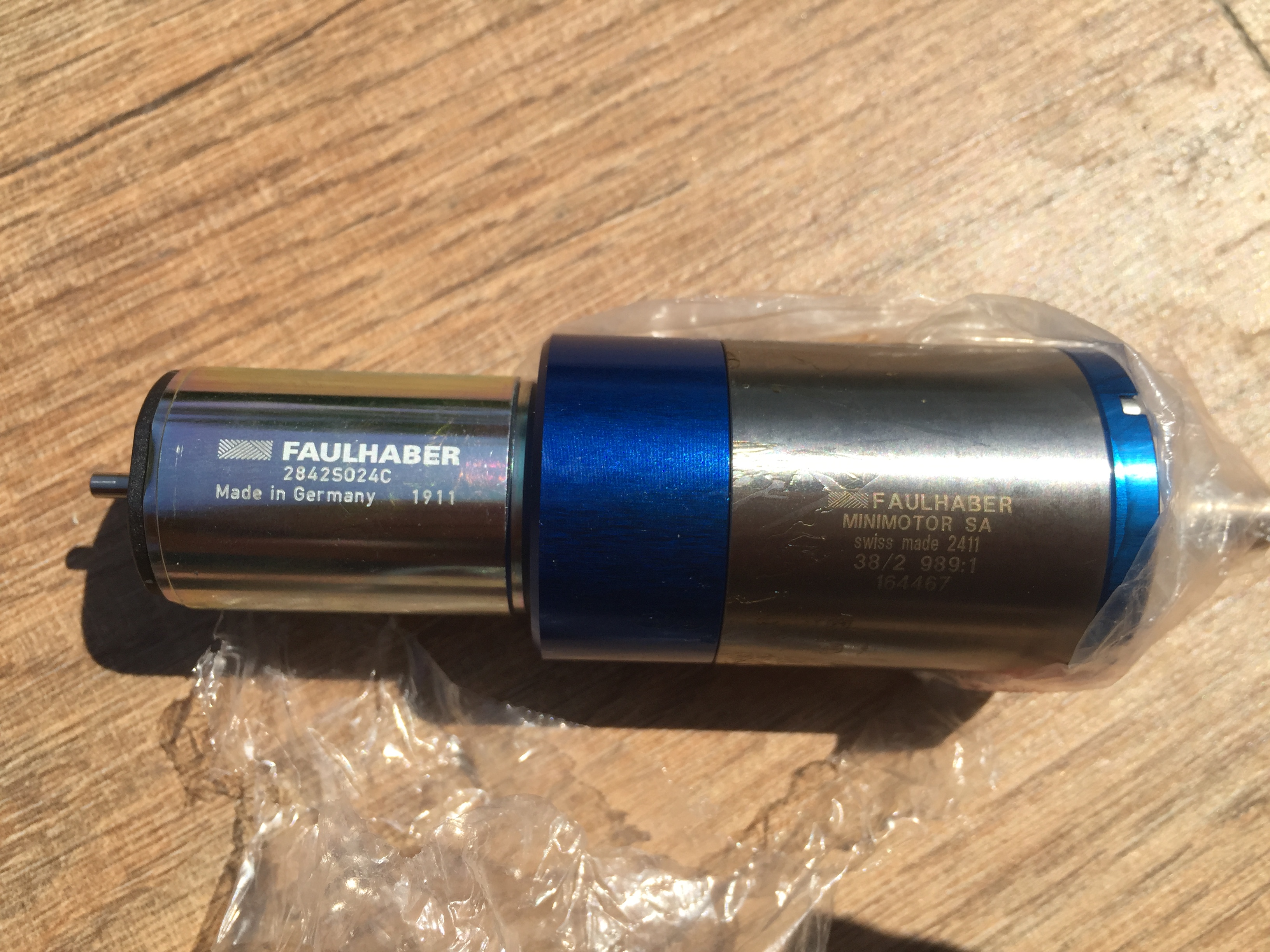 FAULHABER 2842S024C Made in Germany With FAULHABER MINIMOTOR SA38/2 989:1