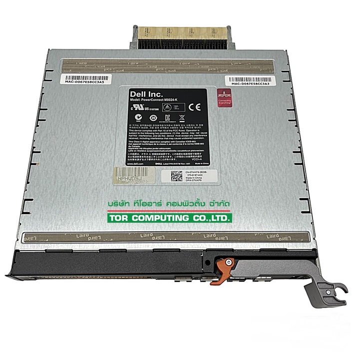 Dell 07WKF9 M8024-K [TorCompTH Thailand ขาย จำหน่าย ราคา] Dell PowerConnect M8024-K 10Gb Ethernet Switch for M1000e Blade