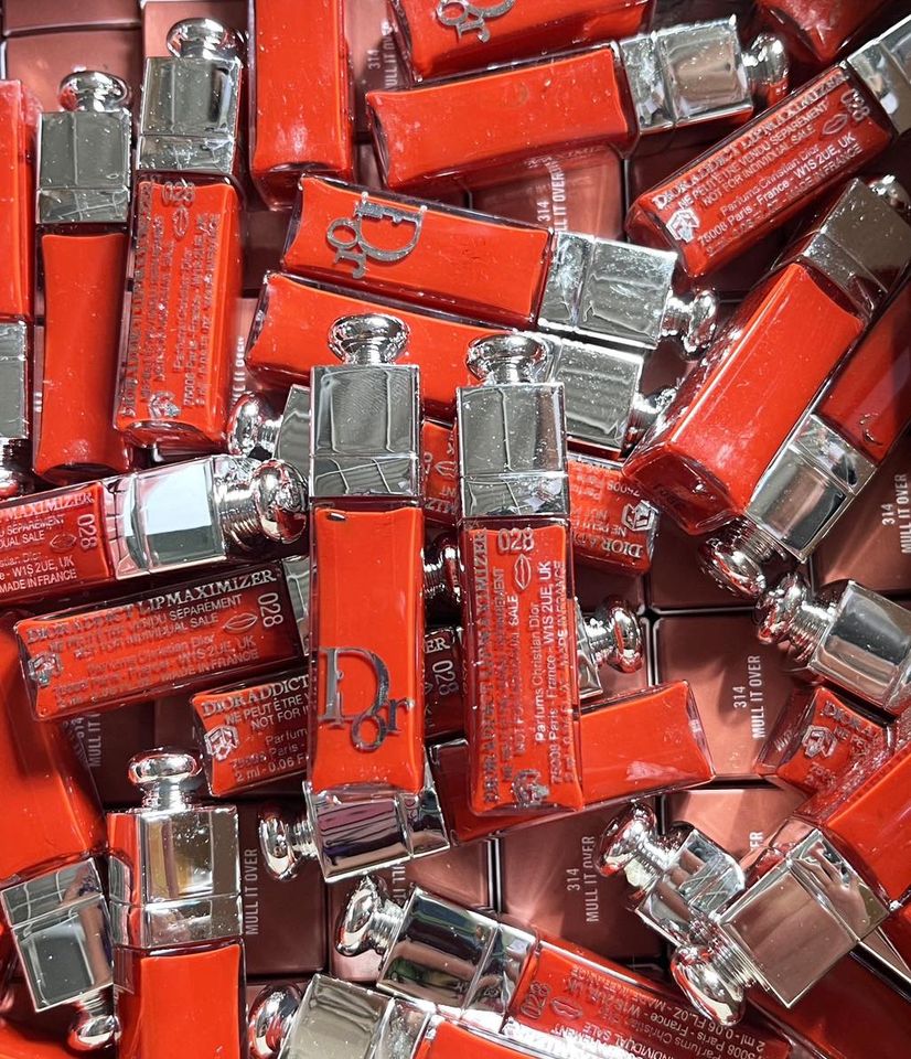 ลิปกลอส Christian Dior Lip Maximizer ขนาดทดลอง 2 ml. สี #028Dior8intense