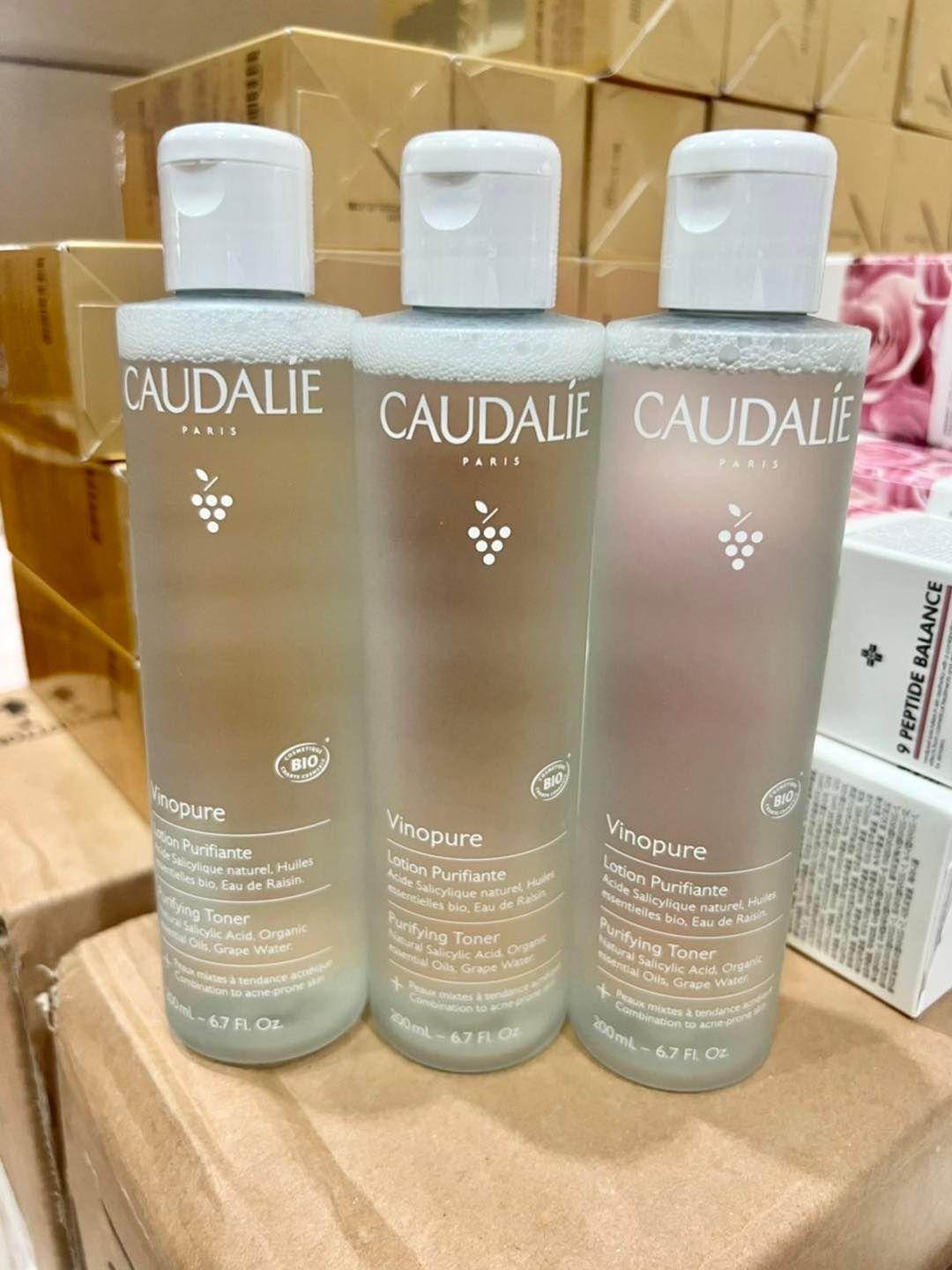 Caudalie Vinopure Clear Skin Purifying Toner 200ml. โทนเนอร์ทำความสะอาด