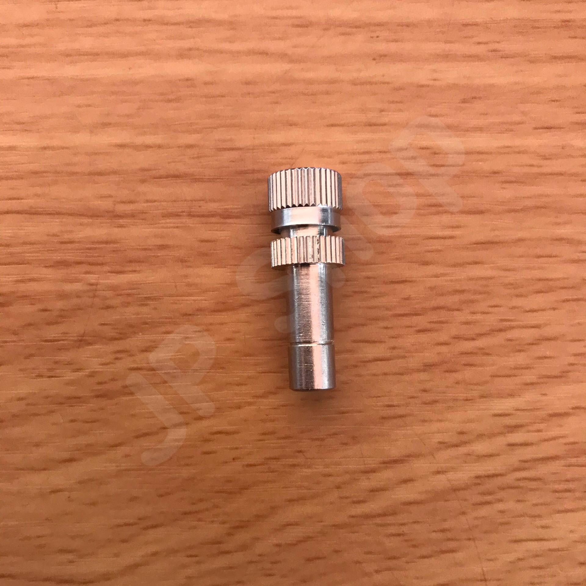 หัวพ่นหมอก ขนาด 0.5 มม. แรงดันต่ำ หัวพ่นพ่นหมอก สแตนเลส ข้อต่อขนาด 6 มม. ใช้ง่ายสะดวก ชุดละ 5 ตัว #2705