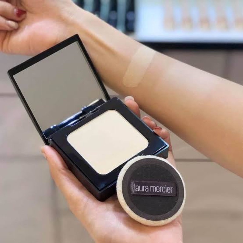 Laura Mercier Translucent Pressed Setting Powder 9g. แป้งอัดแข็งโปร่งแสง