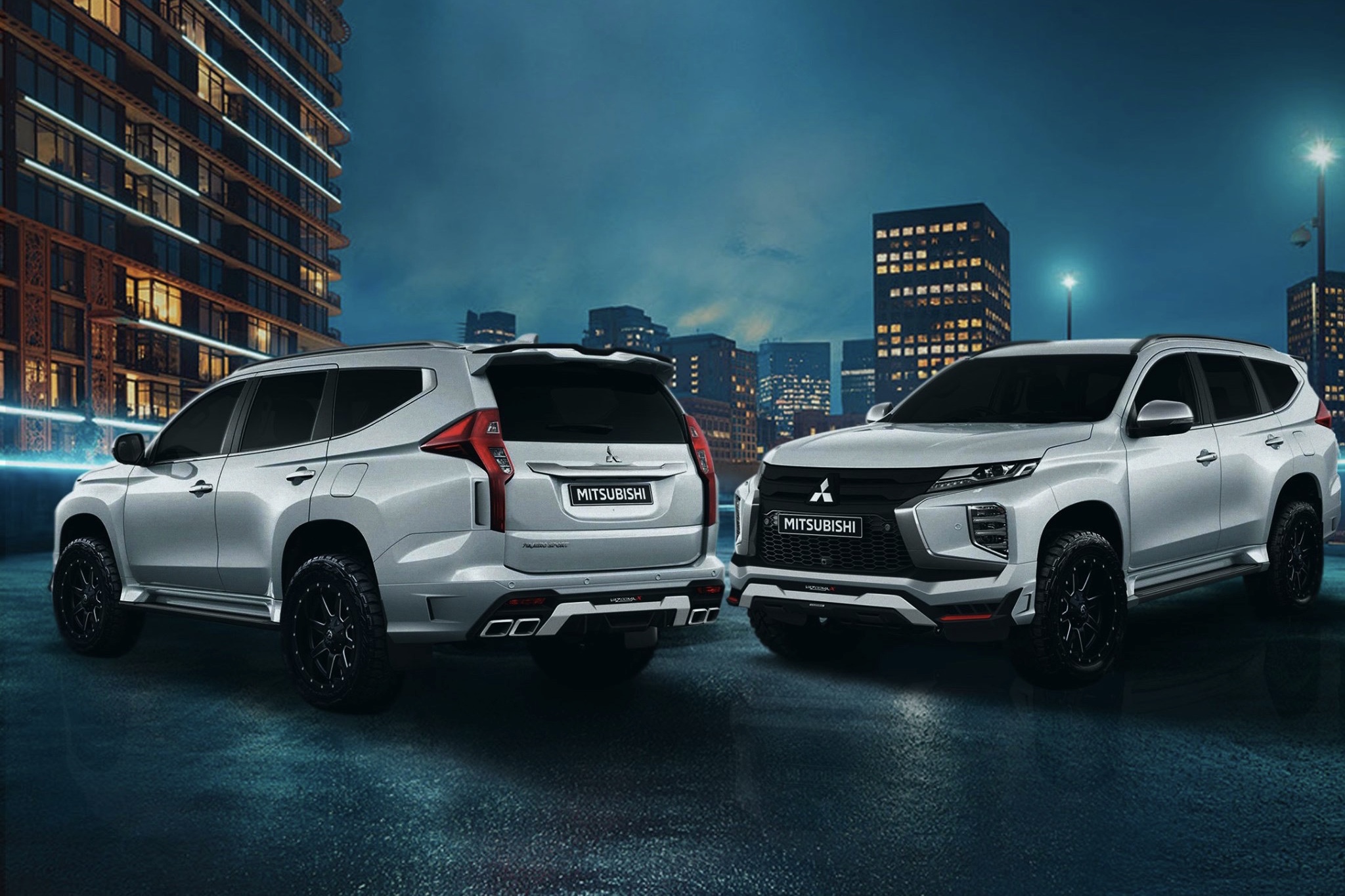 ชุดแต่ง ปาเจโร่ สปอร์ต Pajero Sport Vazooma-X