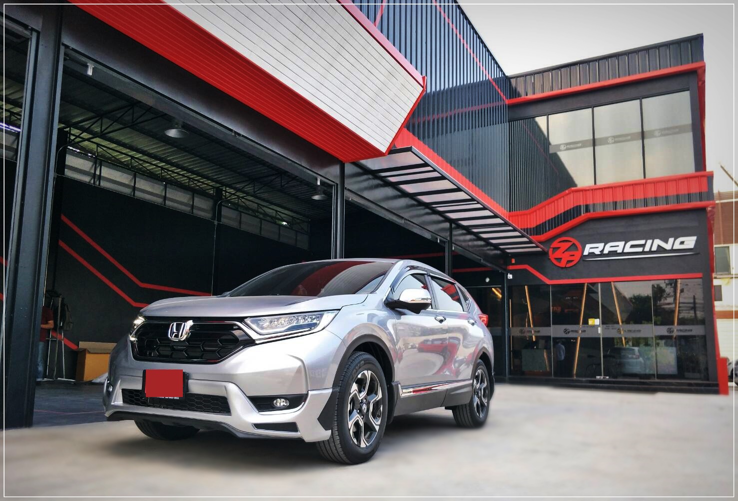 กระจังหน้า Modulo CRV