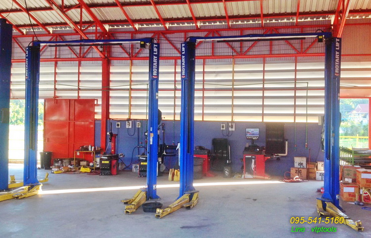 ลิฟท์ยกรถสองเสาRotary (USA)