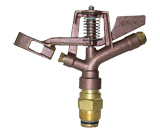 AZ-B IMPACT Brass Sprinkler, Full Circle อิมแพคสปริงเกลอร์ ทองเหลือง หมุนรอบตัว