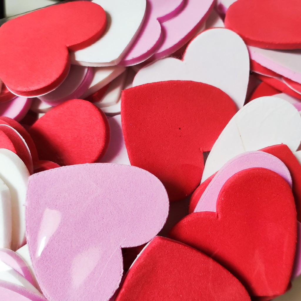 โฟมยาง [ถุงใหญ่] วาเลนไทน์ Valentine หัวใจ ตกแต่งของชำร่วย Beehive