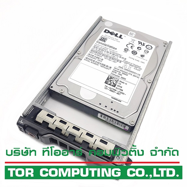 REF, Dell 0J770N J770N [TorCompTH Thailand - ขาย จำหน่าย ราคา] Dell 500GB 7.2K SATA 2.5IN HDD 9FY156-050 / ST9500530NS