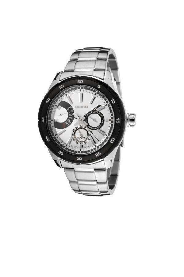 Seiko Men's SNT021 Stainless Steel Watch - Silver