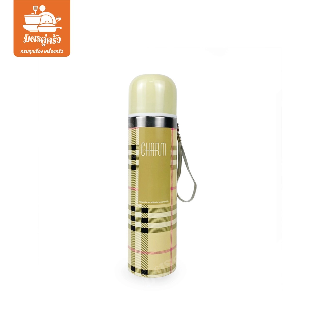 กระบอกน้ำเก็บอุณหภูมิ 500ml. JPS(DoubleWall)