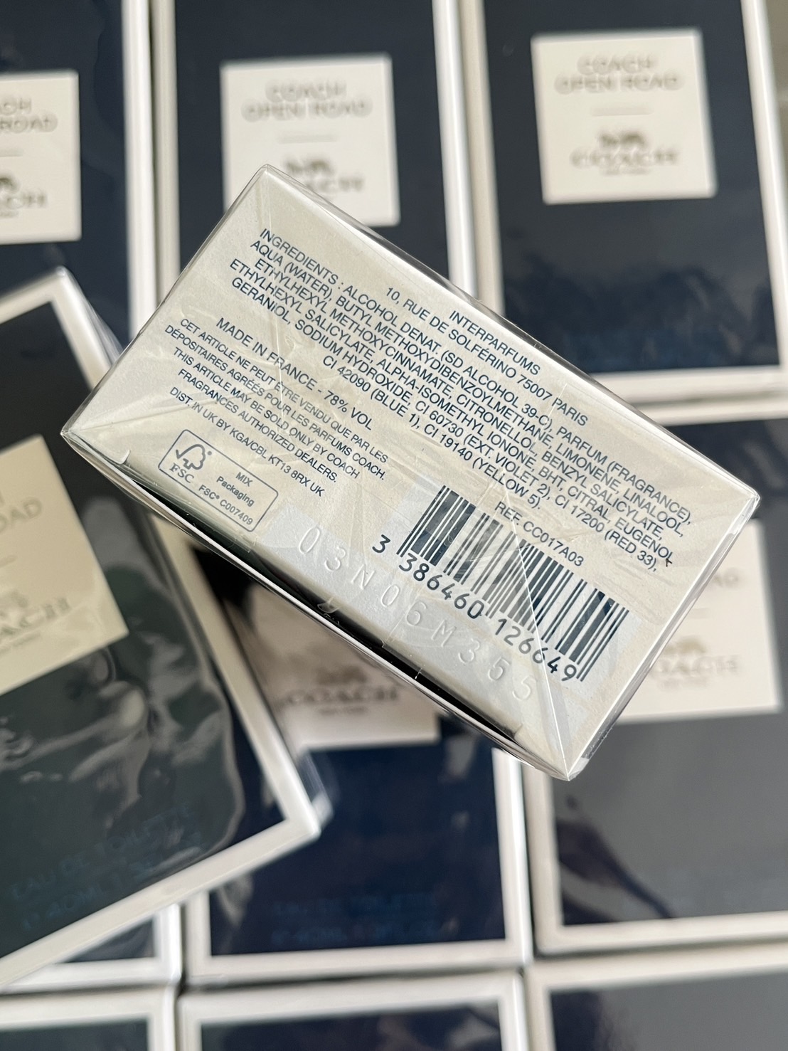 Coach Open Road EDT 40ml. กล่องซีล ของแท้