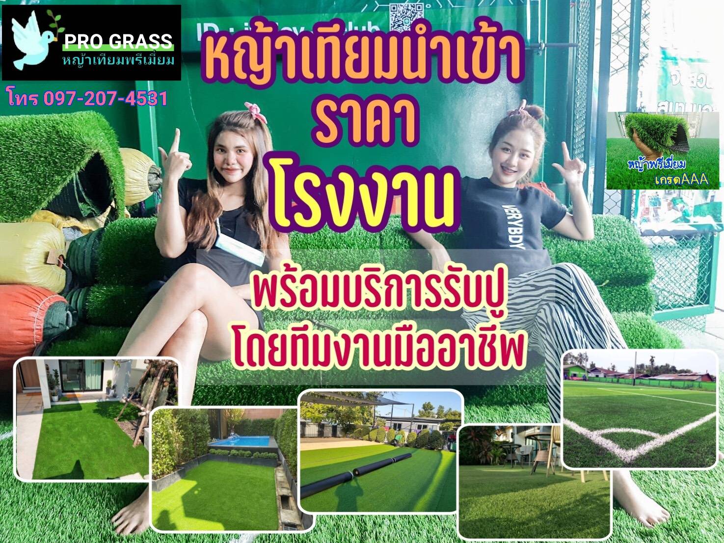 หญ้าเทียมโปรกล๊าส