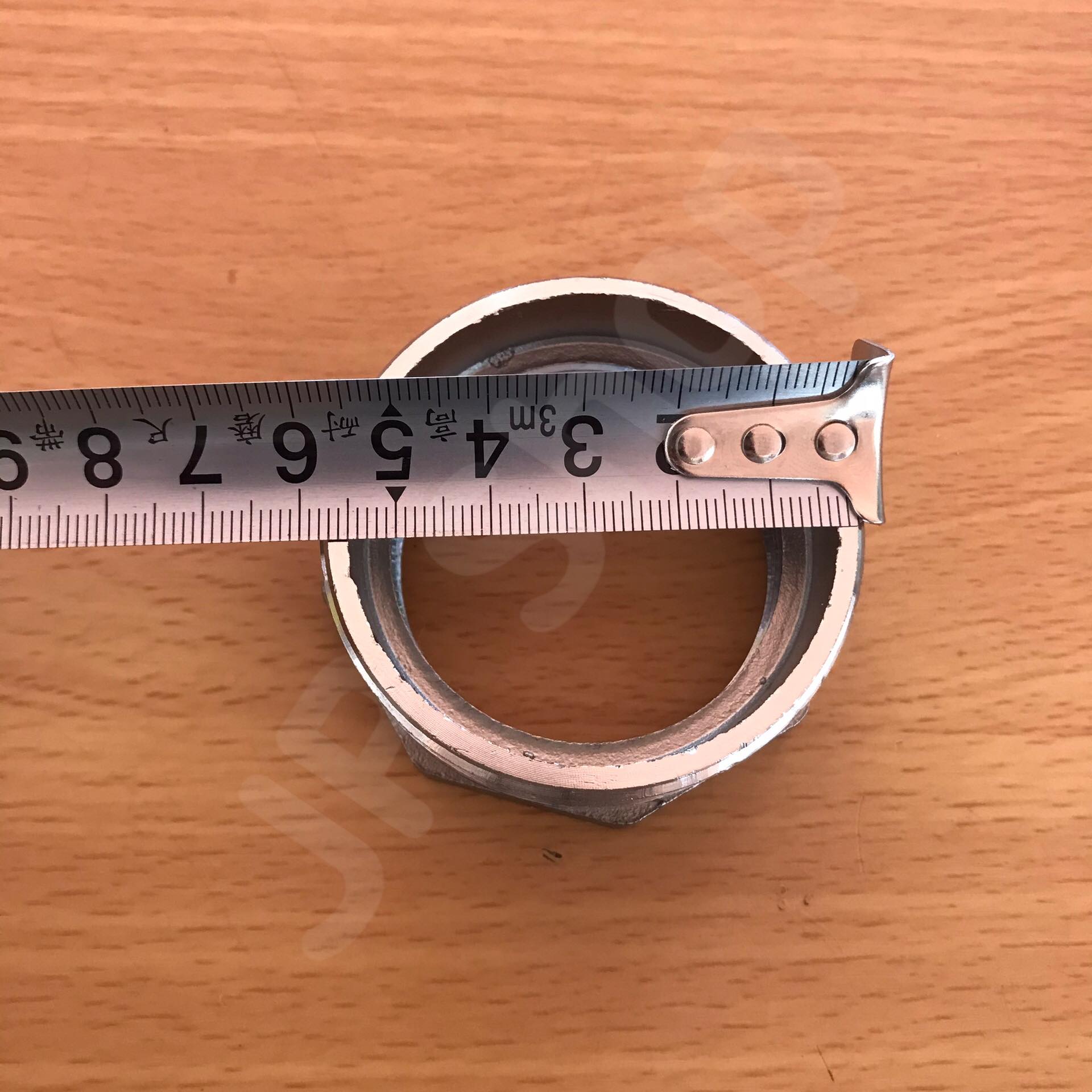 ข้อลดเหลี่ยม 2 นิ้ว ลด 1 1/2 นิ้ว สแตนเลส 304 #0818