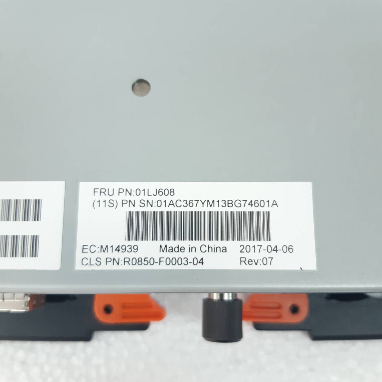 IBM 01LJ608 [TorCompTH Thailand ขาย จำหน่าย ราคา] IBM Node canister V5000 Gen2 2078-124/V3700 V2