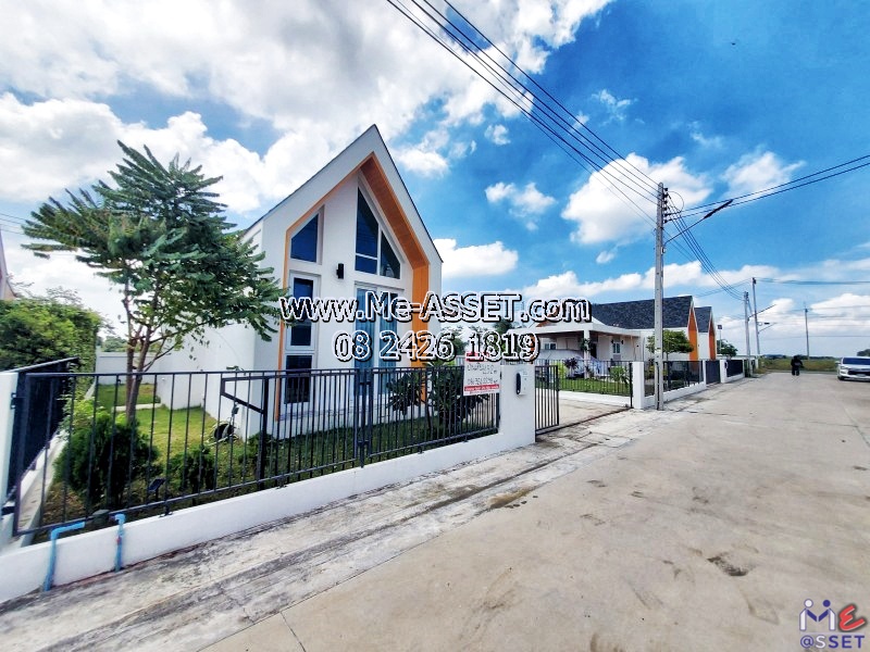 ขายบ้านเดี่ยวสไตล์นอร์ดิก ย่าน ตลาดคลองบางหลวง วัดคลองคูเมือง หินมูล บางเลน นครปฐม : ม.S-GATE บางเลน-นครปฐม : 1.5 ชั้น 45.2 ตร.วา