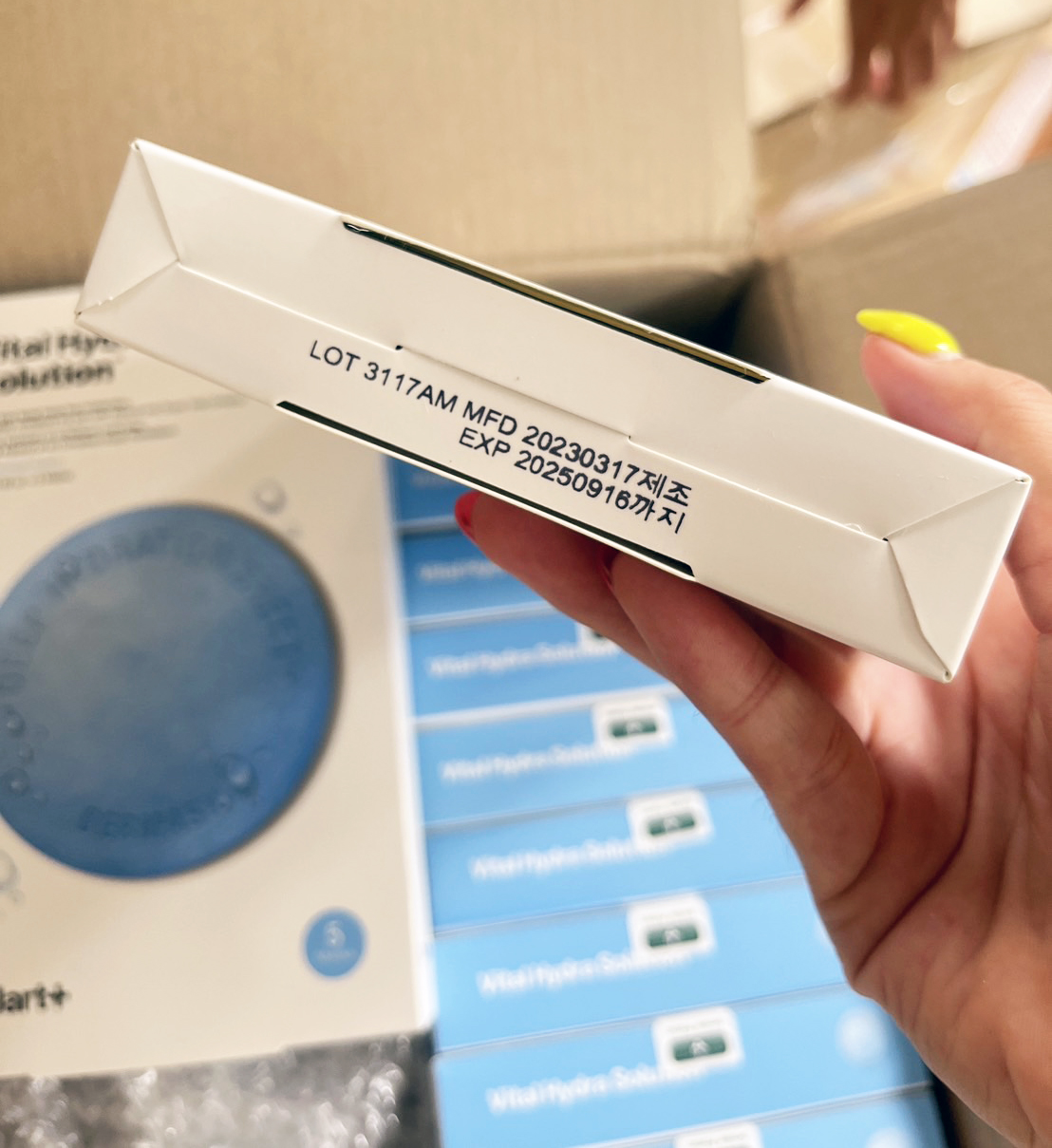 Dr.Jart+ Vital Hydra Solution Mask (1กล่อง/5แผ่น) มาส์กหน้า ดร.จ๊าต