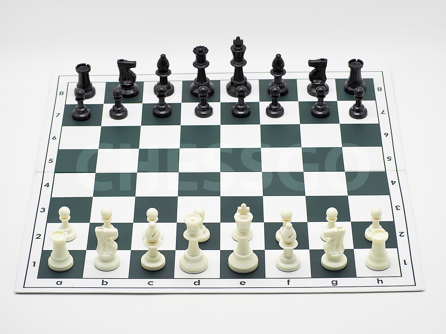 ชุดหมากรุกสากลมาตรฐาน Standard Club Chess Set (PU Board)