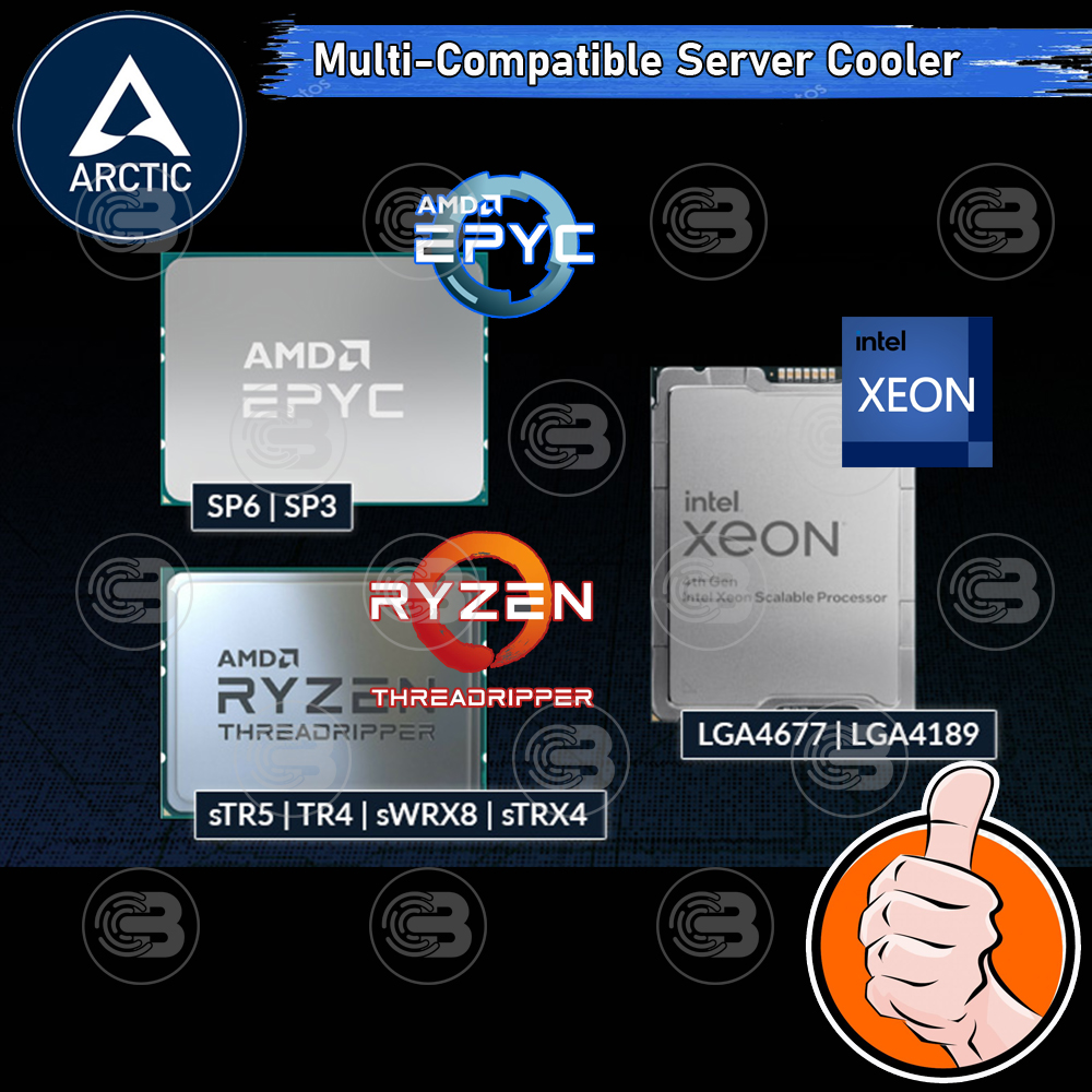 [CoolBlasterThai] ARCTIC Freezer 4U-M Multicompatible 4U Single Tower CPU Cooler ประกัน 6 ปี