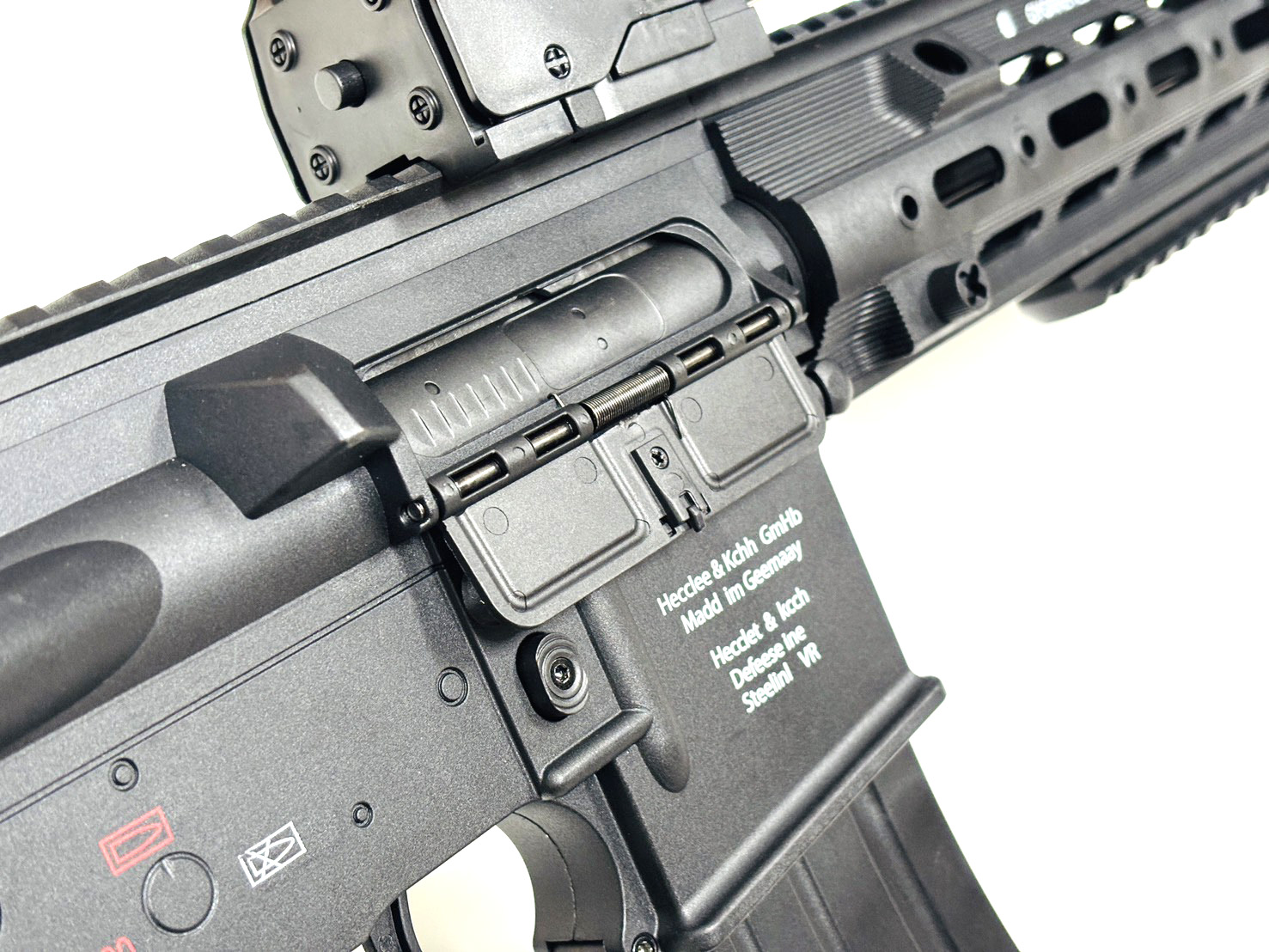 ปืนเจล ปืนเจลไฟฟ้า รุ่น HK416 รุ่นพิเศษเฟืองเหล็ก ท่ออลู (Sime&Full&Blowback)