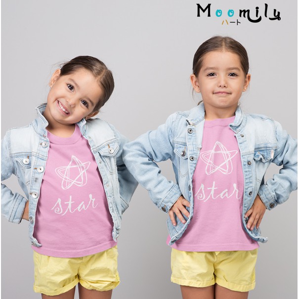 เสื้อรวมดาวสีชมพู เสื้อครอบครัว เสื้อทีม เสื้อแก๊งค์ พ่อแม่ลูก MMLSTAR