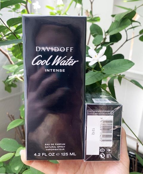 Davidoff Cool Water Intense Eau De Parfum 125ml. น้ำหอมกล่องซีล ของแท้