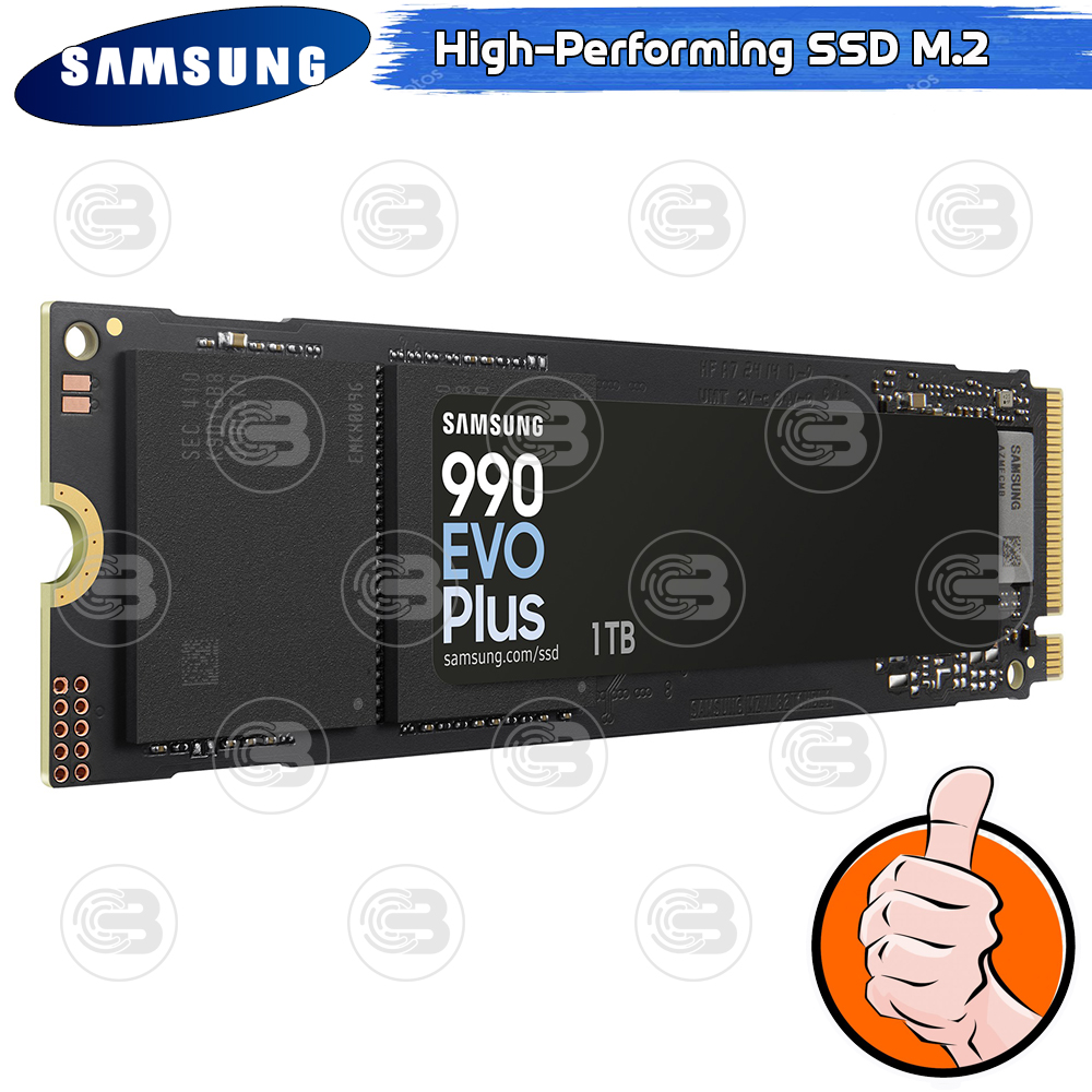 [CoolBlasterThai] SAMSUNG 990 EVO Plus NVMe M.2 SSD PCIe Gen 4.0 1TB ประกัน 5 ปี (MZ-V9S1T0BW)