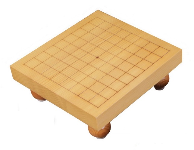 กระดานหมากล้อมไม้Torreya9เส้น(ขากลม)