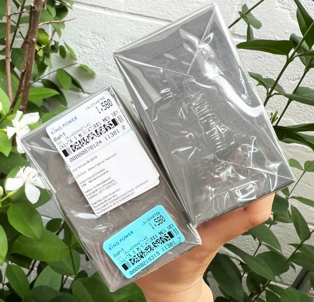 เซตทดลอง 5 ชิ้น - Calvin Klein Miniatures For Men Travel Collection