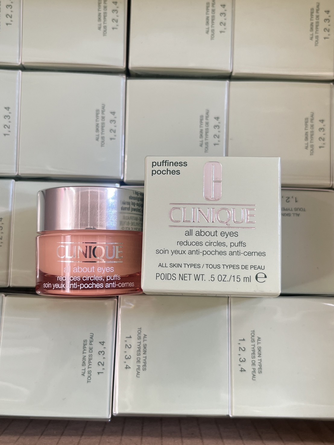 ครีมบำรุงรอบดวงตา Clinique All About Eyes 15ml. ของแท้
