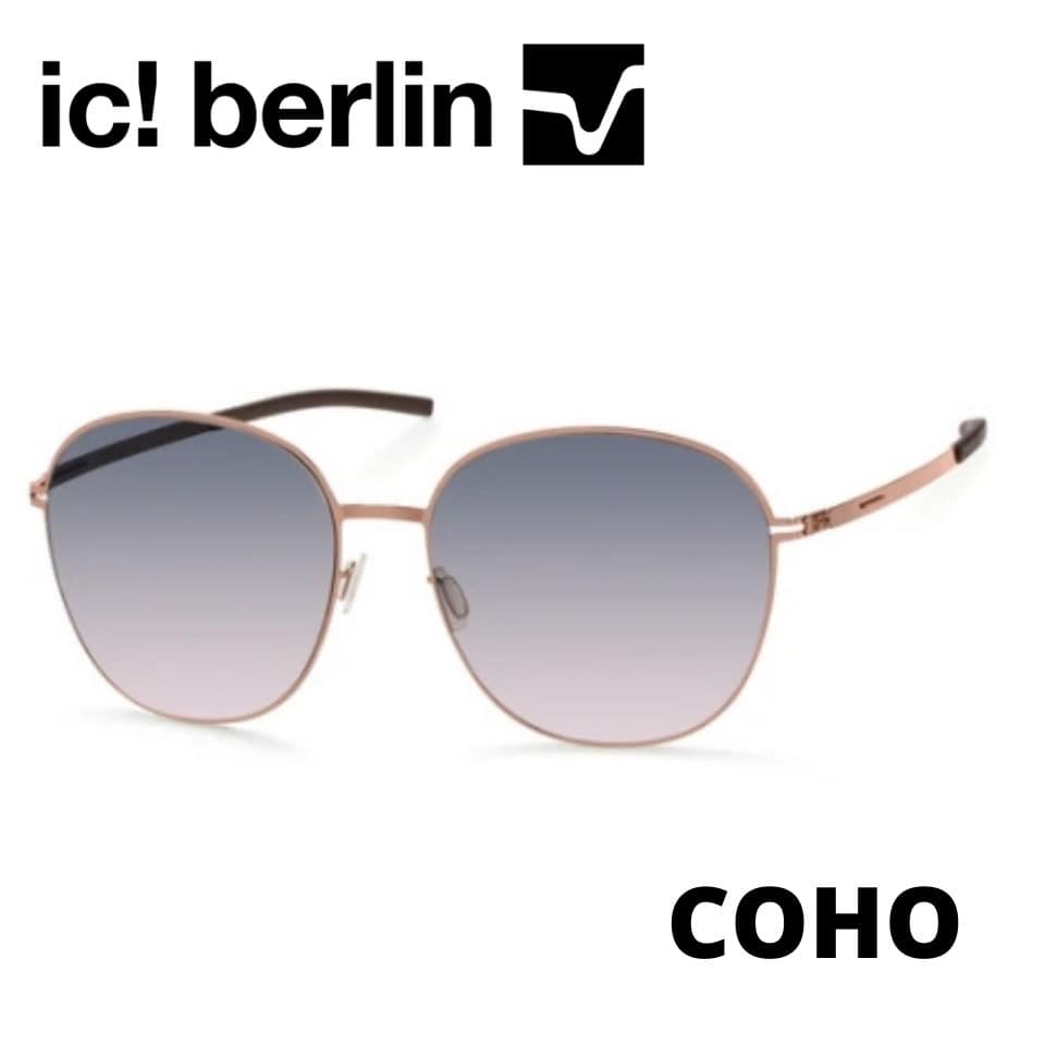 แว่นกันแดด ic berlin coho Shiny Copper 57-15-145 ของแท้ 100%
