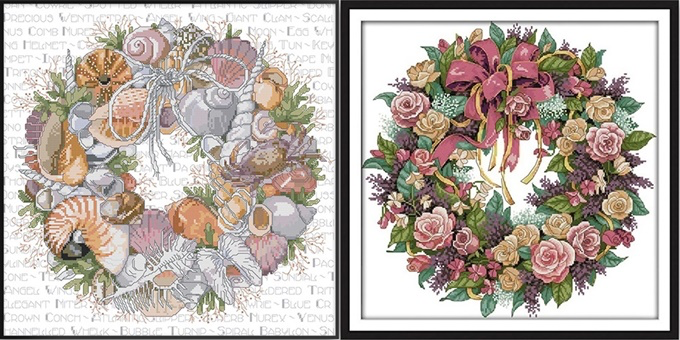A wreath (ไม่พิมพ์/พิมพ์ลาย)