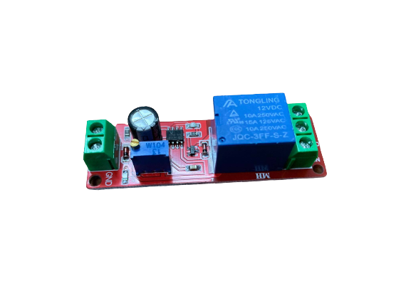 บอร์ด Relay DC 12V NE555 Monostable Delay Relay Circuit Conduction Module Trigger Switch Timer ปรับเวลา Shield Electronics