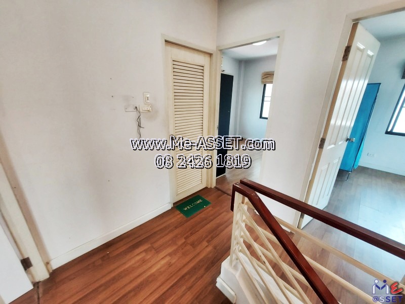 ขายบ้านเดี่ยวหลังริม ใกล้สวนสาธารณะ ย่าน รังสิต คลอง3 บึงยี่โถ ธัญบุรี ปทุมธานี : ม.บ้านฟ้ากรีนพาร์ค รังสิต-คลอง3 : 2 ชั้น 56.8 ตร.วา