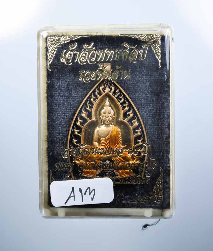 เหรียญเจ้าสัวพุทธศิลป์ รุ่น รวยพันล้าน วัดกลางบางแก้ว จ.นครปฐม