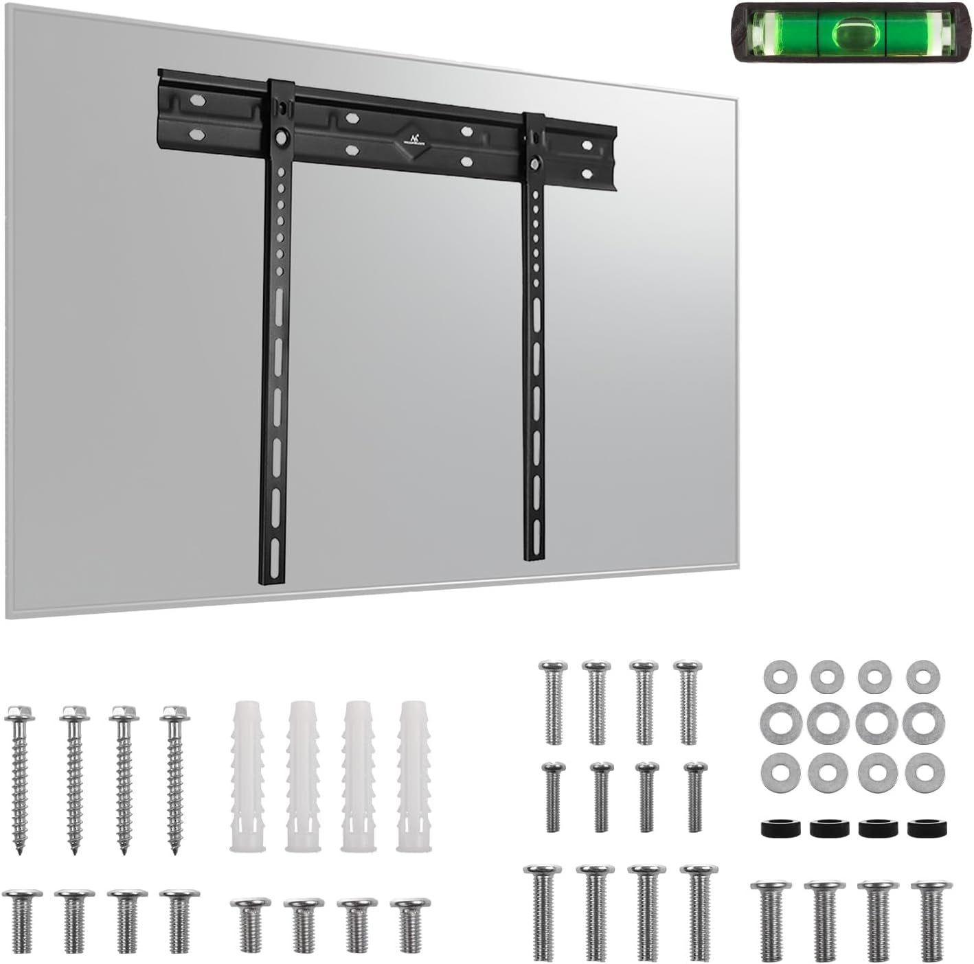 Zeno HF60 ขาแขวนทีวี 40"-80" แบบ Ultra-Slim Fixed TV Wall Mounts, Max VESA 600x400 mm., Weight Capacity 50 kg.