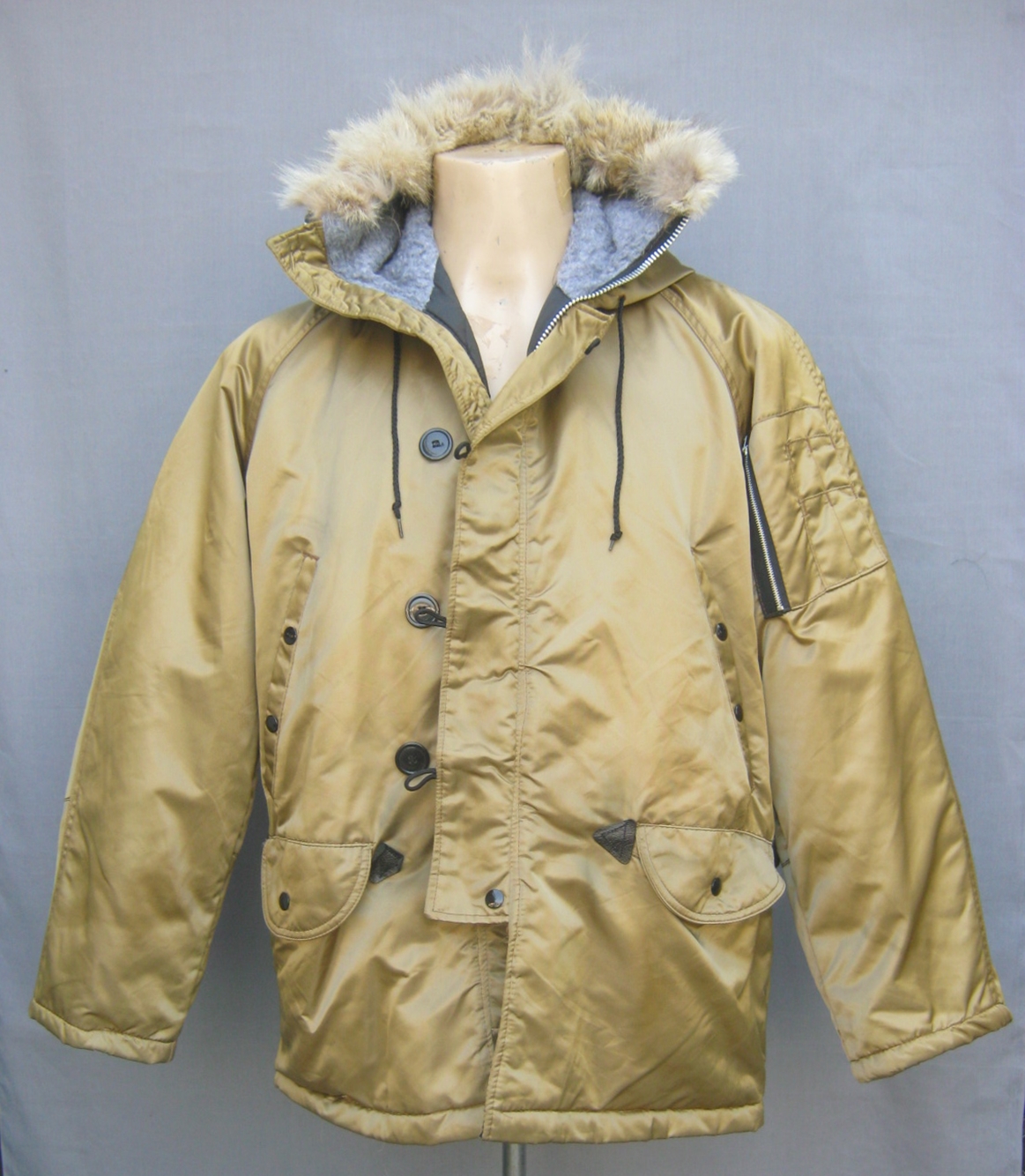 Corinth Mfg. N3B Nylon Arctic (Snorkel) Military Parka USA