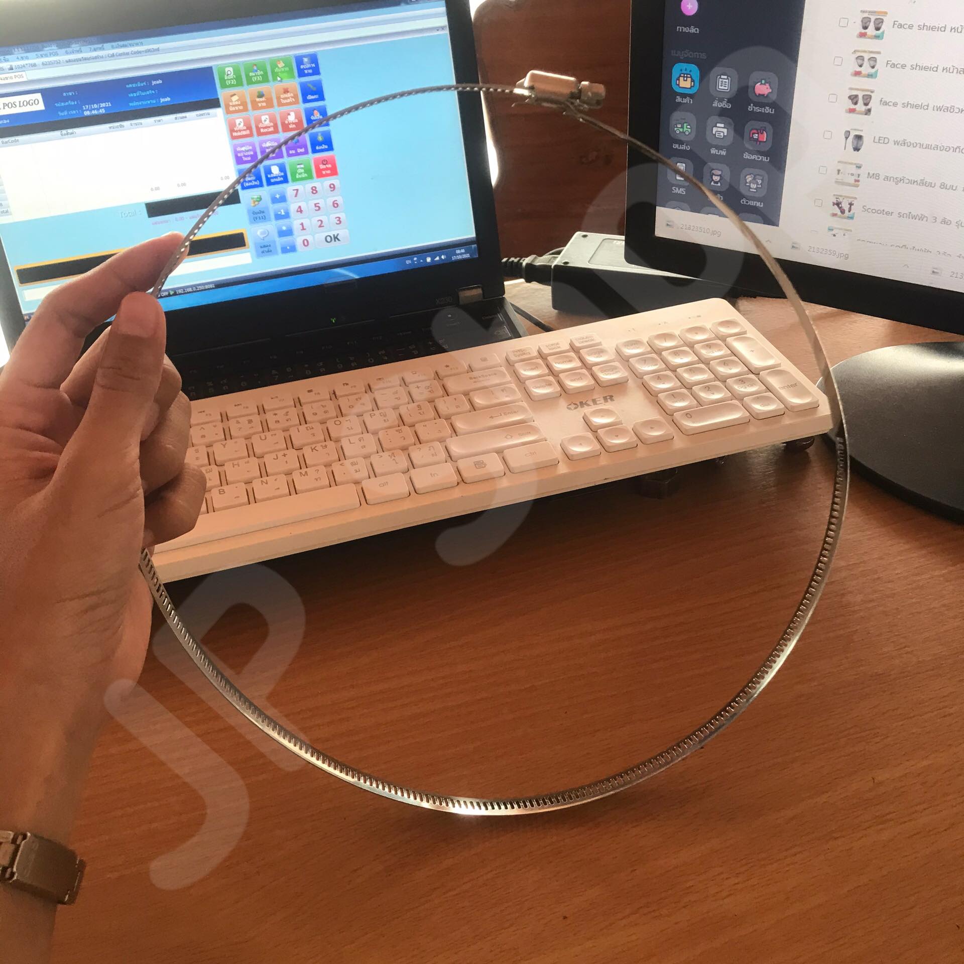 ปลอกรัด 232-254 (12 มม.) แคลมป์รัดท่อสแตนเลส 304 #232254