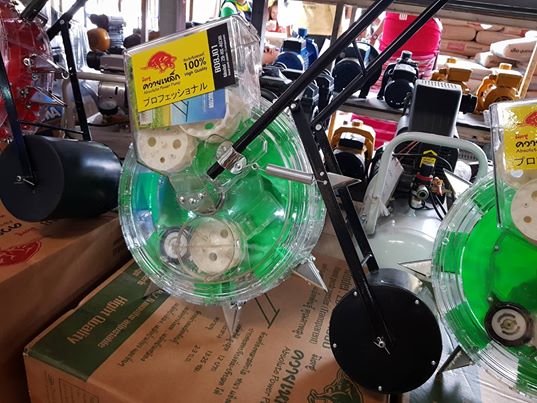 เครื่องหยอดเมล็ดพันธุ์ ควายเหล็ก 12ปาก