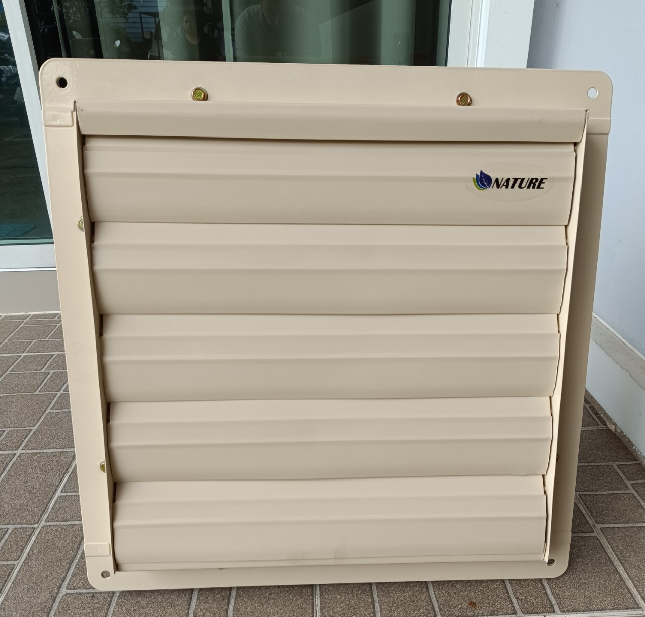 พัดลมระบายอากาศ, (Exhaust Fan), FA10-20S, 25S, 30S, 35S, 40S, 45S, (ขนาด 8,10,12,14,16,18 นิ้ว) บานเกร็ด