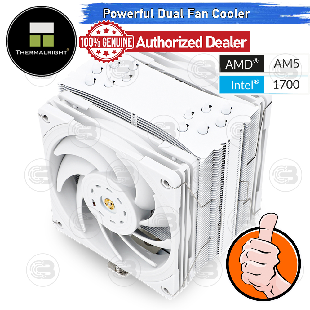 [CoolBlasterThai] Thermalright Ultra120EX REV.4 WHITE CPU Heat Sink (LGA1700 Ready)ประกัน 5 ปี