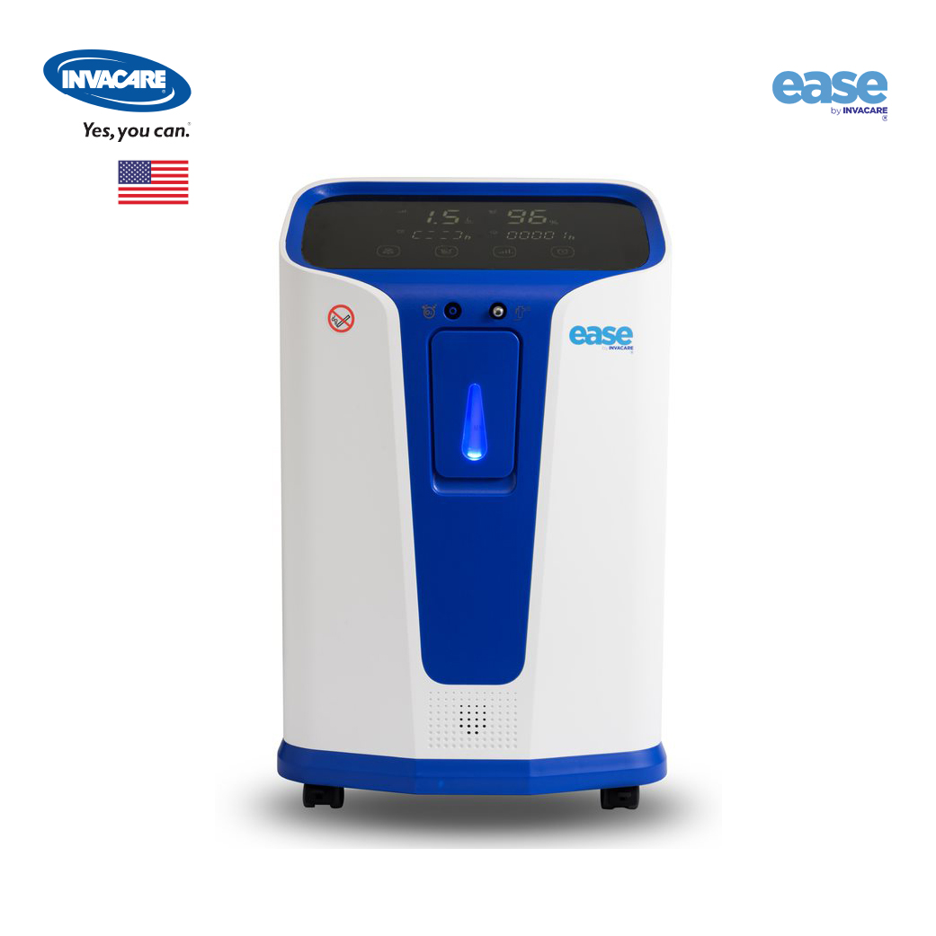 New Product เครื่องผลิตออกซิเจน 5 ลิตร Ease by Invacare รับประกันศูนย์ไทย 3 ปี