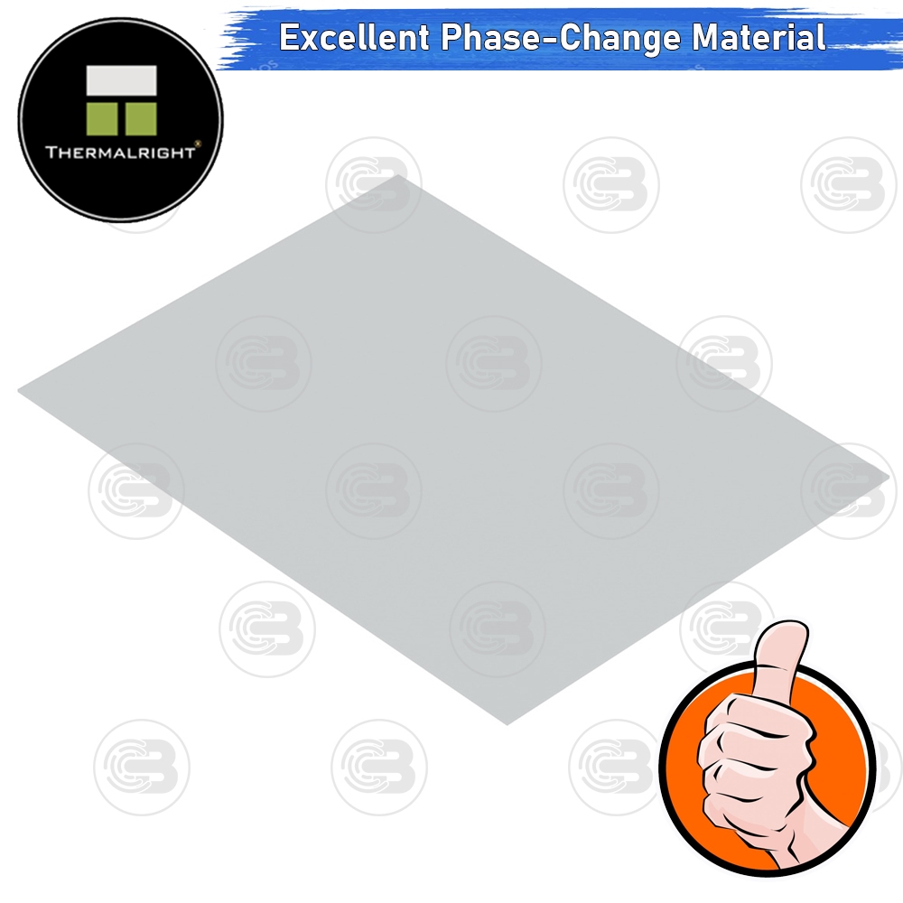 [CoolBlasterThai] Thermalright Heilos for Intel 40x30x0.2 mm. CPU (Phase change thermal interface)