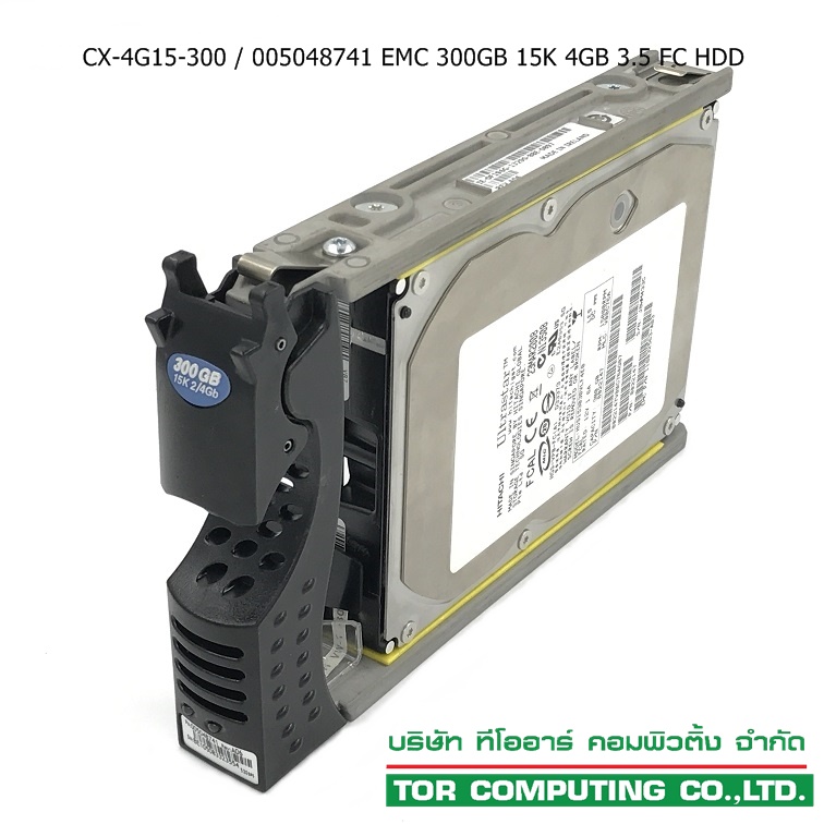 REF, EMC CX-4G15-300 / 005048848 / 005049031 / 005048741 [TorCompTH Thailand - ขาย จำหน่าย ราคา] EMC 300GB 4GB 15K 3.5IN FC HDD for EMC CX3 CX4