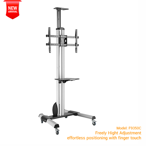 New! F9350C CounterBalance Design ขาตั้งจอ Interactive Board, Surgical/Medical Monitor ขนาด 49"-70" ปรับระดับจอขึัน-ลงด้วยมือเปล่า, หมุนแนวตั้ง-แนวนอน และปรับความสูงได้ 1.10-1.50 เมตร, ใช้สำหรับจอที่มีน้ำหนัก 33-45 Kg. เท่านั้น!!